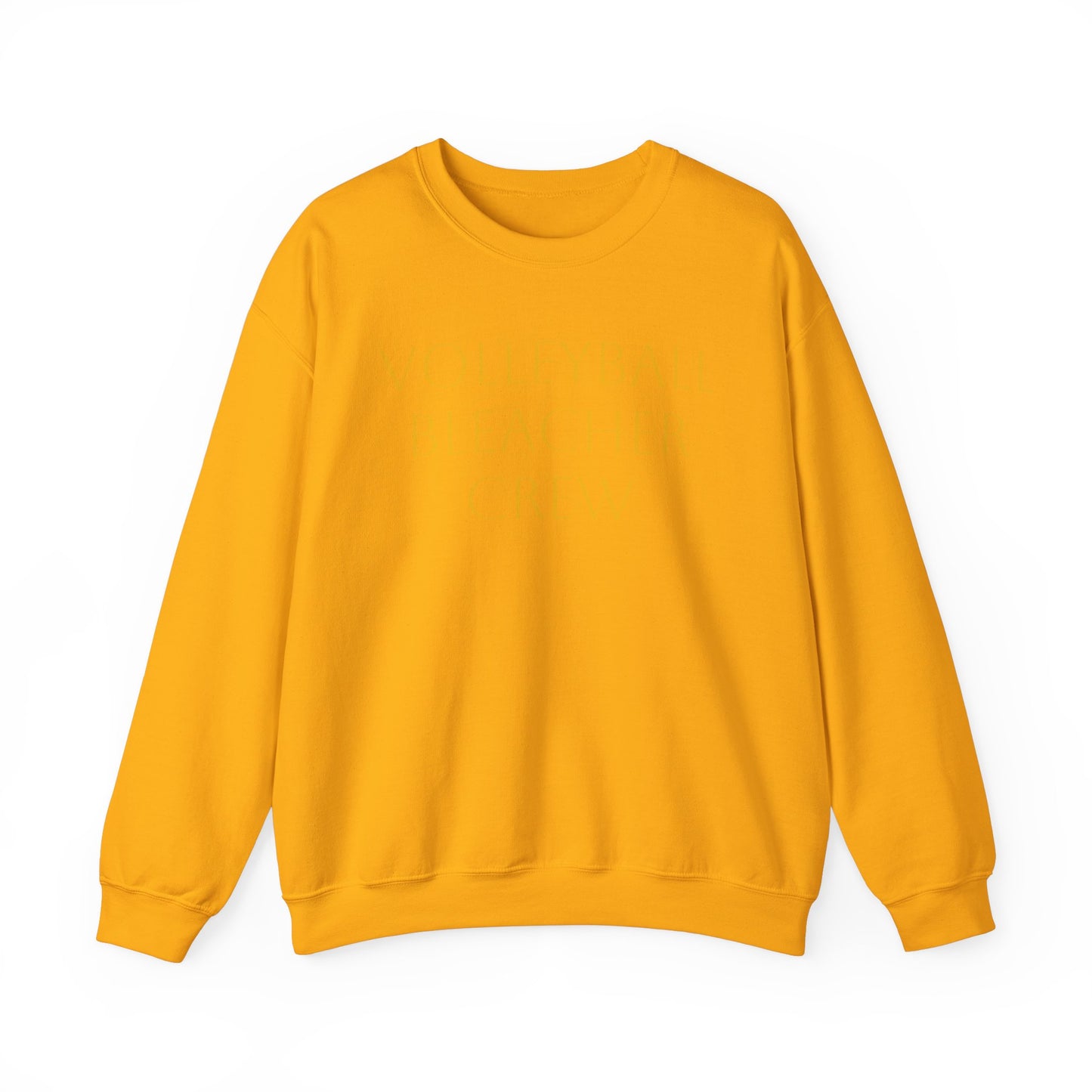 Team Volleyball Sweatshirt - Gold and Purple Unisex Heavy Blend™ Crewneck