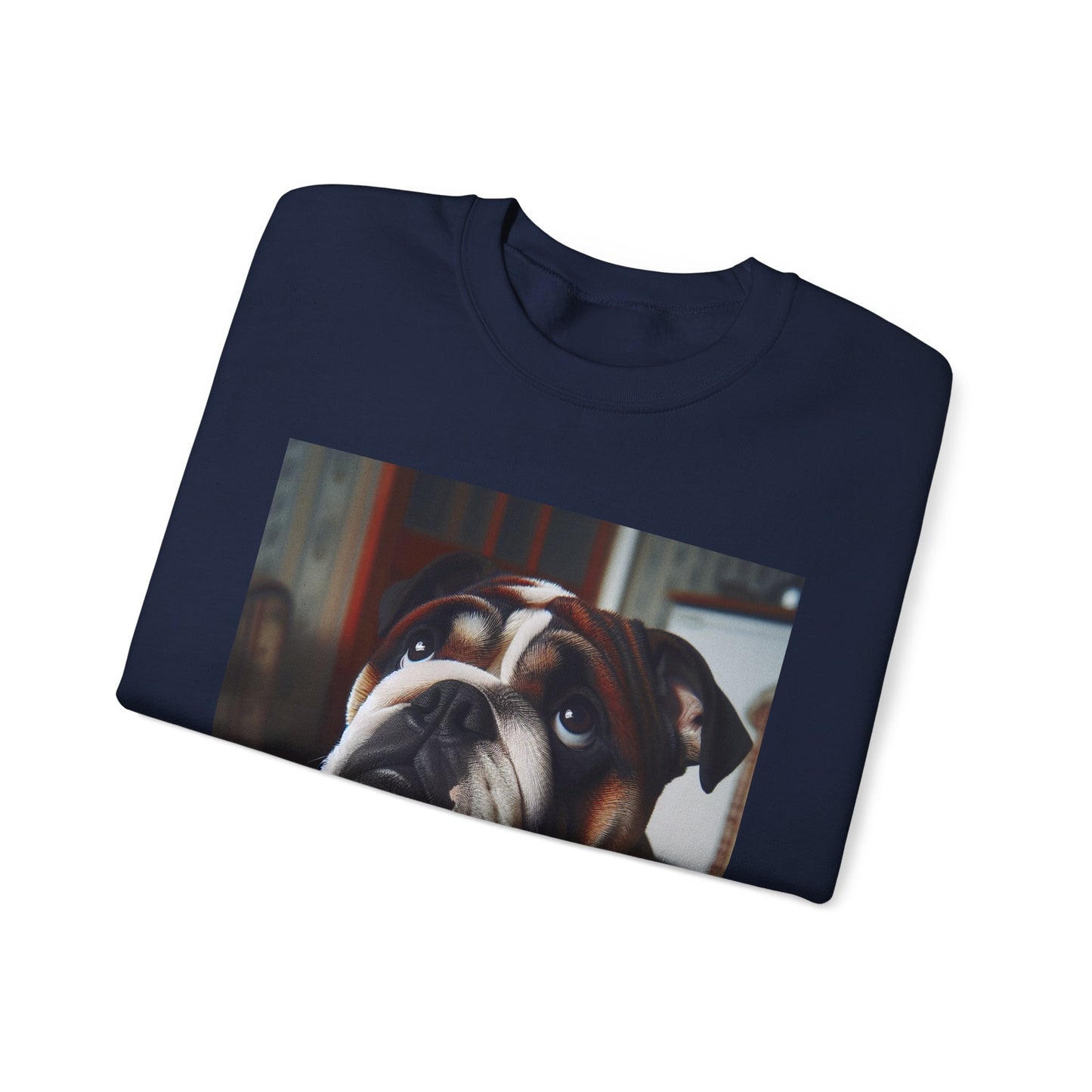 Adorable Bulldog Sweatshirt: Cozy Dog Lover Gift, Pet-Inspired Apparel, Cute Crewneck for Any Occasion, Unisex Sweatshirt, Perfect for