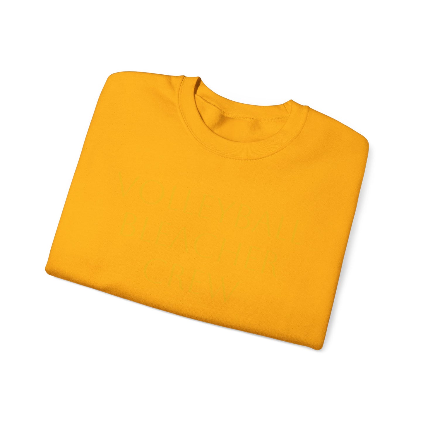 Team Volleyball Sweatshirt - Gold and Purple Unisex Heavy Blend™ Crewneck