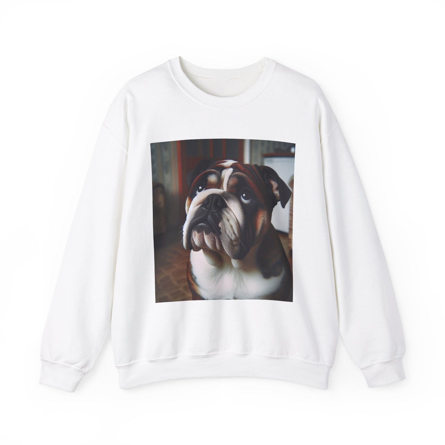 Adorable Bulldog Sweatshirt: Cozy Dog Lover Gift, Pet-Inspired Apparel, Cute Crewneck for Any Occasion, Unisex Sweatshirt, Perfect for