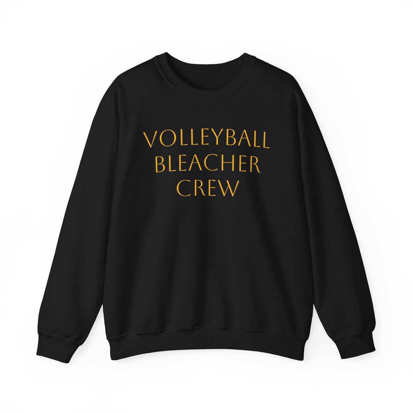 Team Volleyball Sweatshirt - Gold and Purple Unisex Heavy Blend™ Crewneck