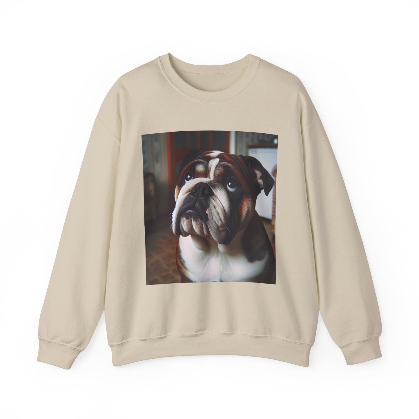 Adorable Bulldog Sweatshirt: Cozy Dog Lover Gift, Pet-Inspired Apparel, Cute Crewneck for Any Occasion, Unisex Sweatshirt, Perfect for