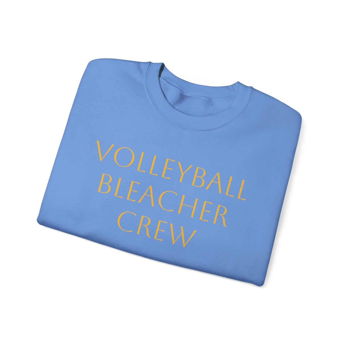 Team Volleyball Sweatshirt - Gold and Purple Unisex Heavy Blend™ Crewneck