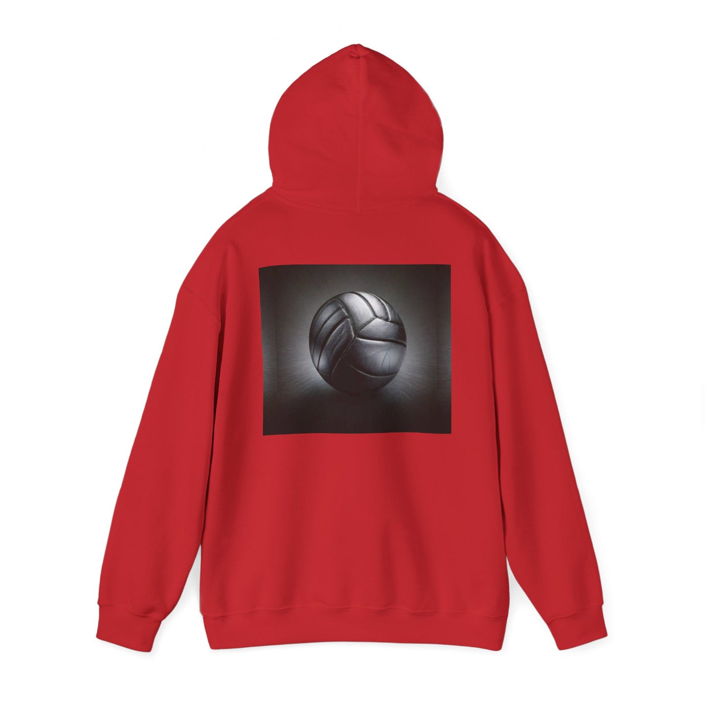 Unisex Heavy Blend™ Volleyball Hooded Sweatshirt - Perfect for Sports Enthusiasts