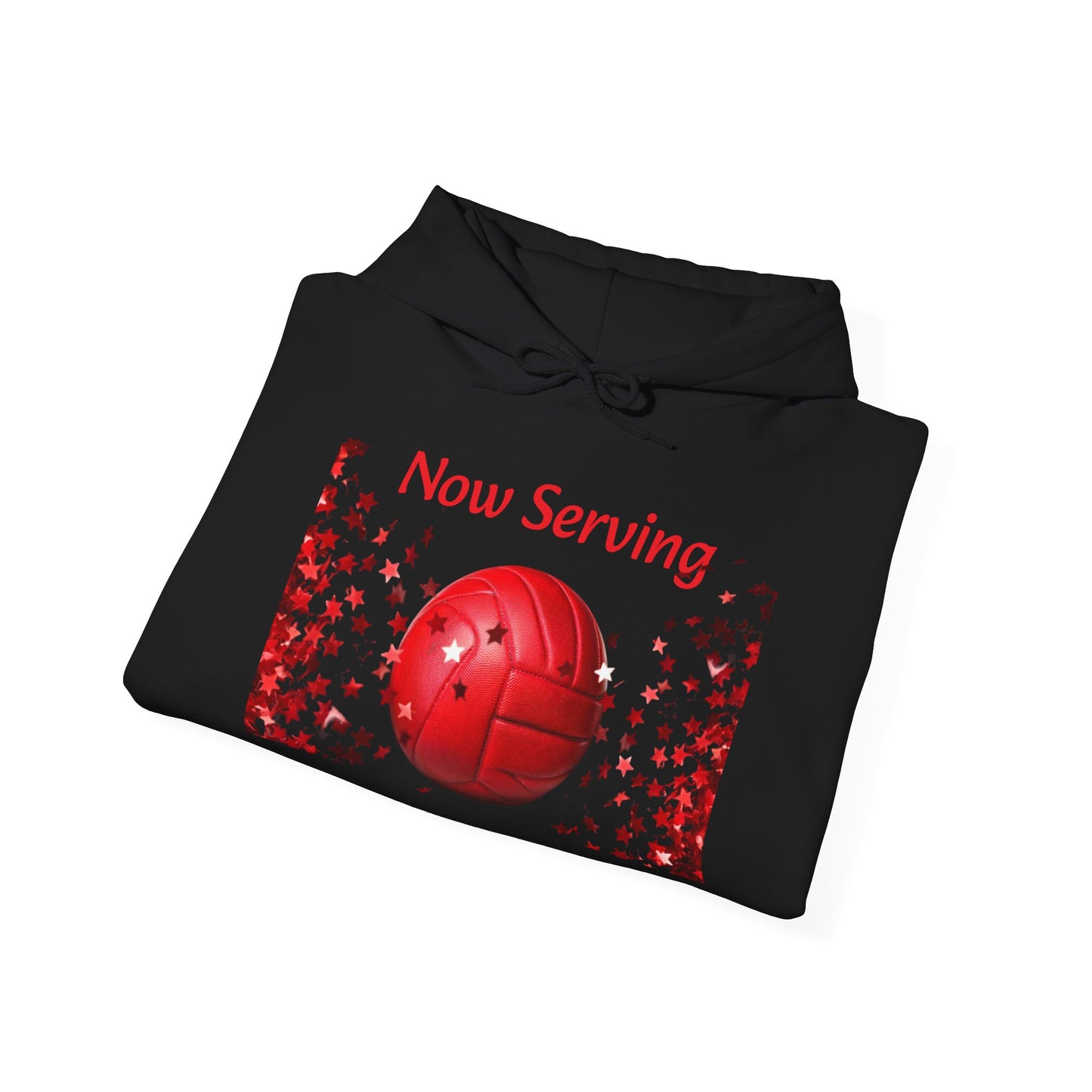 Now Serving Unisex Hooded Sweatshirt - Comfortable & Stylish for Any Occasion