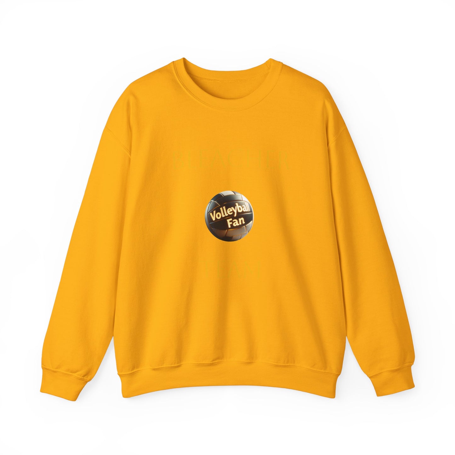 Volleyball Sweatshirt - Purple and Gold Unisex
