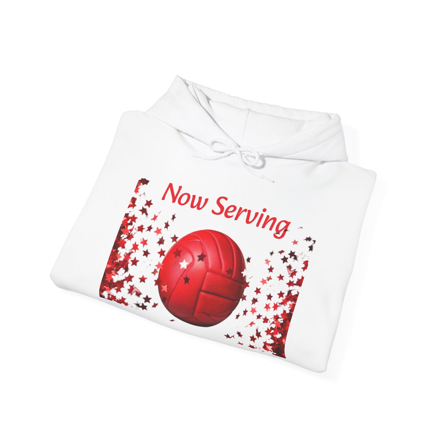 Now Serving Unisex Hooded Sweatshirt - Comfortable & Stylish for Any Occasion