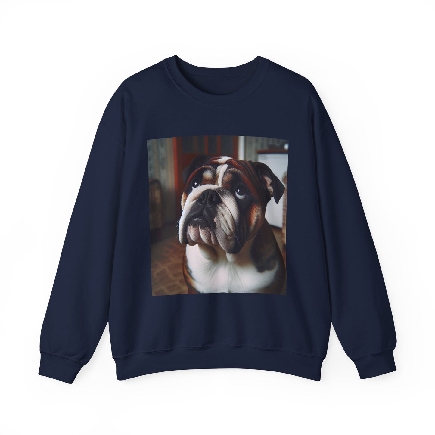 Adorable Bulldog Sweatshirt: Cozy Dog Lover Gift, Pet-Inspired Apparel, Cute Crewneck for Any Occasion, Unisex Sweatshirt, Perfect for