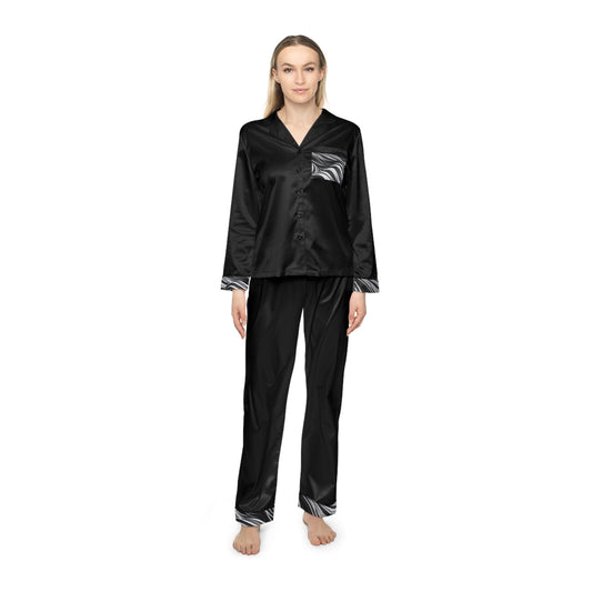 Luxury Women's Satin Pajamas Set - Elegant and Comfortable Lounge Wear