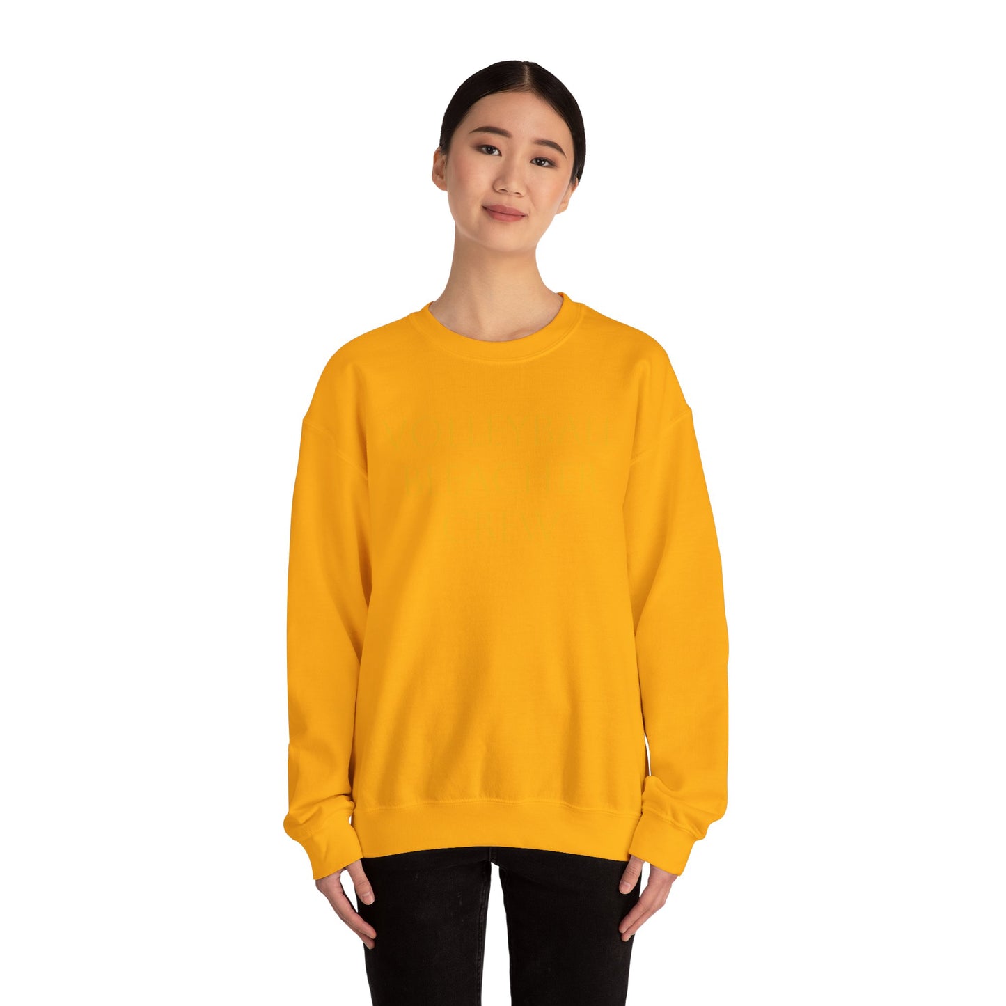 Team Volleyball Sweatshirt - Gold and Purple Unisex Heavy Blend™ Crewneck