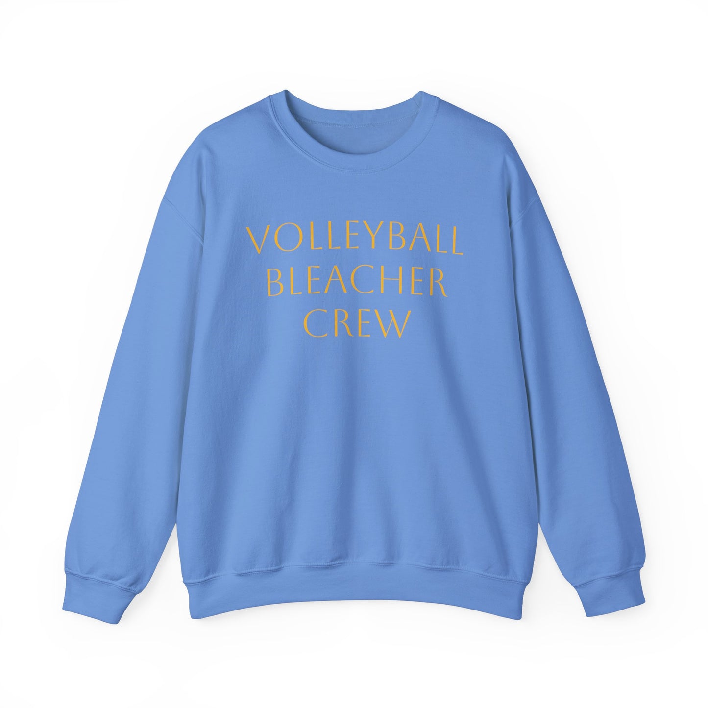 Team Volleyball Sweatshirt - Gold and Purple Unisex Heavy Blend™ Crewneck