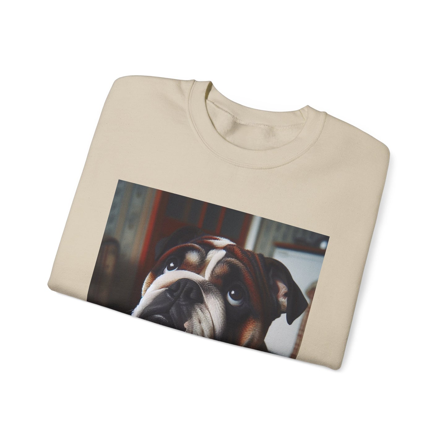 Adorable Bulldog Sweatshirt: Cozy Dog Lover Gift, Pet-Inspired Apparel, Cute Crewneck for Any Occasion, Unisex Sweatshirt, Perfect for