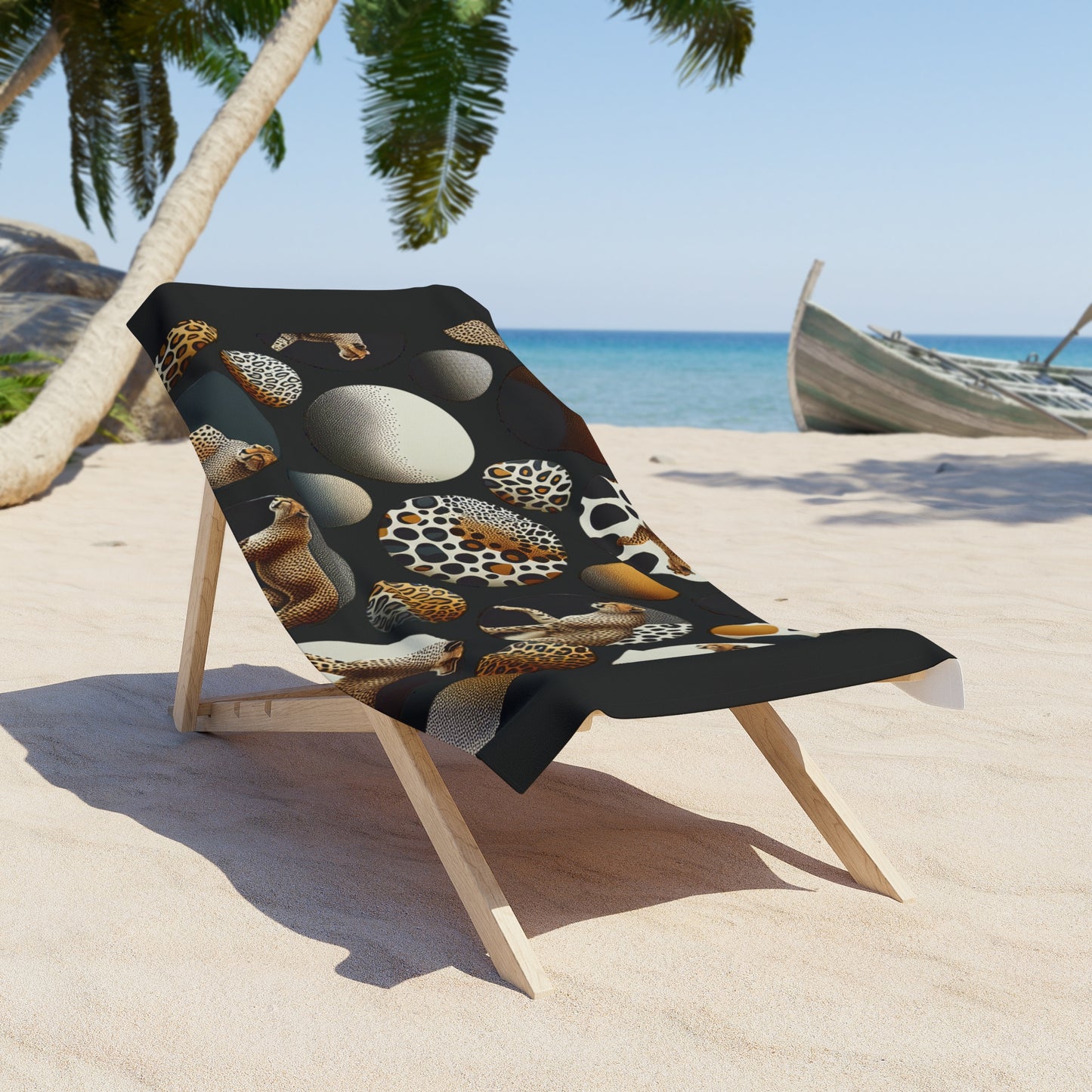 Modern Cheetah Beach Towel - Perfect for Summer Days & Pool Parties