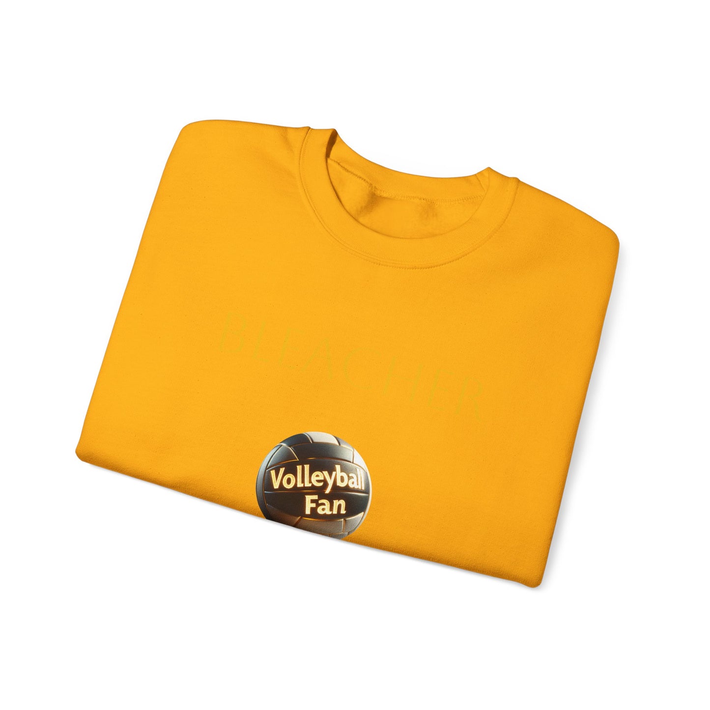 Volleyball Sweatshirt - Purple and Gold Unisex