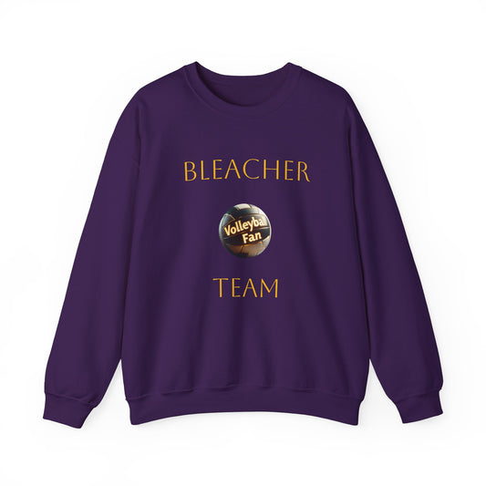 Volleyball Sweatshirt - Purple and Gold Unisex
