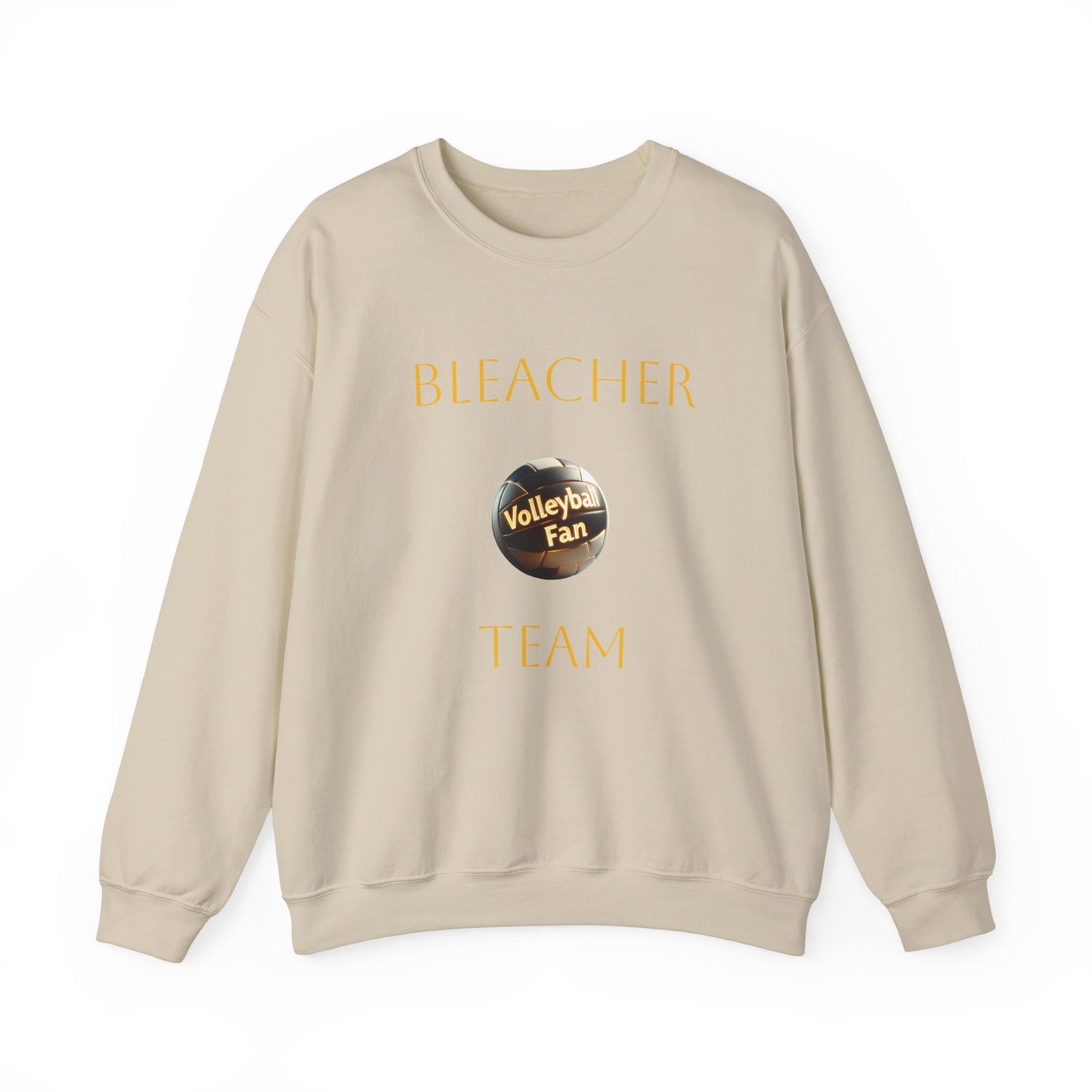 Volleyball Sweatshirt - Purple and Gold Unisex