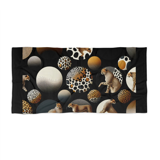 Modern Cheetah Beach Towel - Perfect for Summer Days & Pool Parties