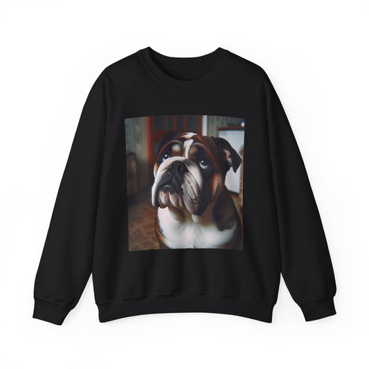 Adorable Bulldog Sweatshirt: Cozy Dog Lover Gift, Pet-Inspired Apparel, Cute Crewneck for Any Occasion, Unisex Sweatshirt, Perfect for