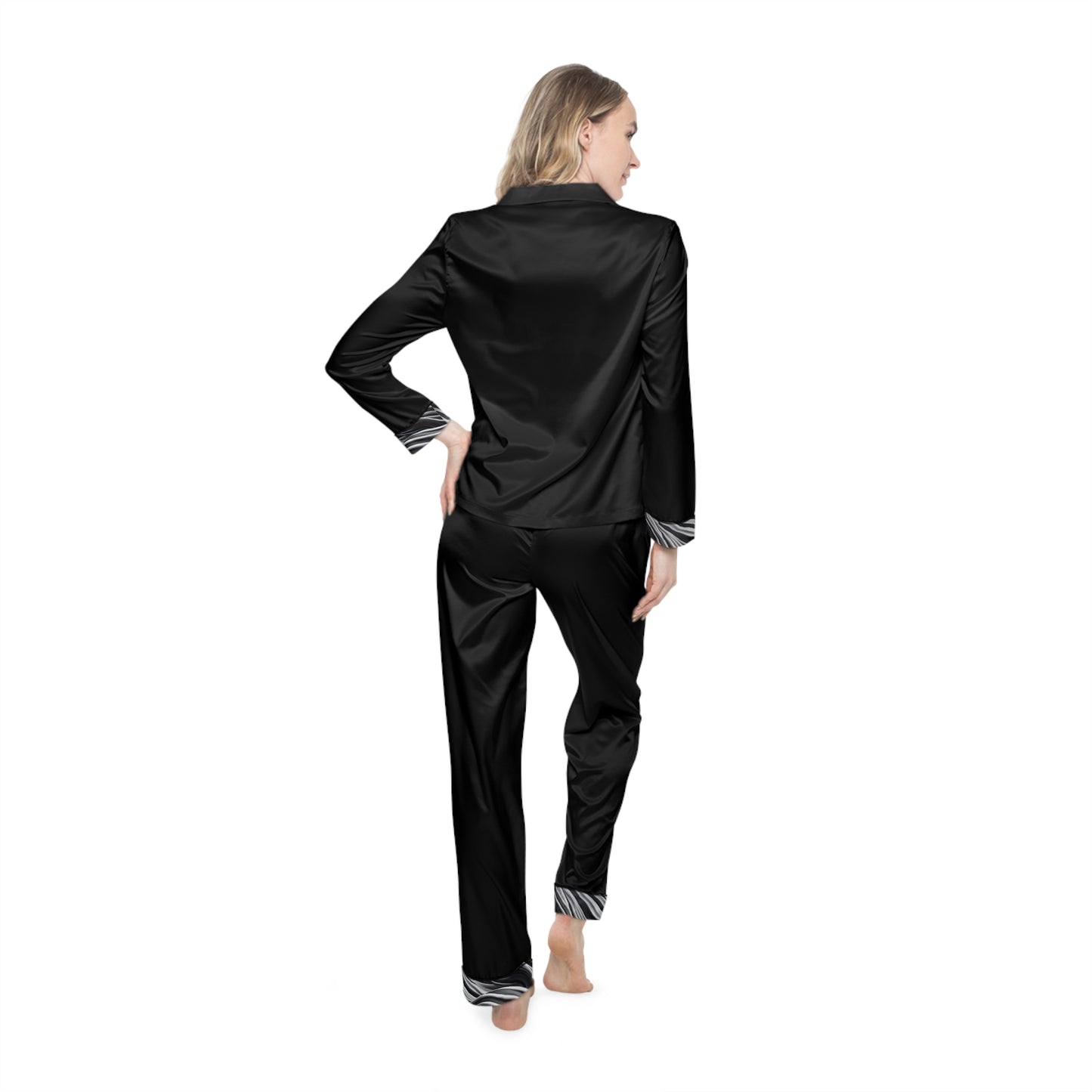 Luxury Women's Satin Pajamas Set - Elegant and Comfortable Lounge Wear