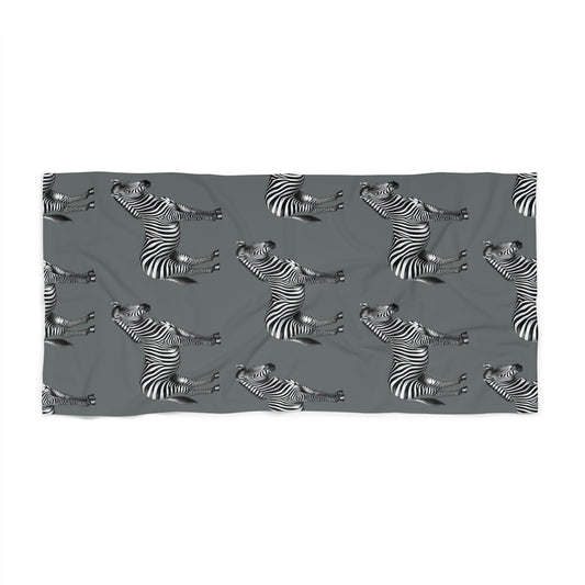 Zebra Beach Towel - Perfect for Summer Days & Pool Parties