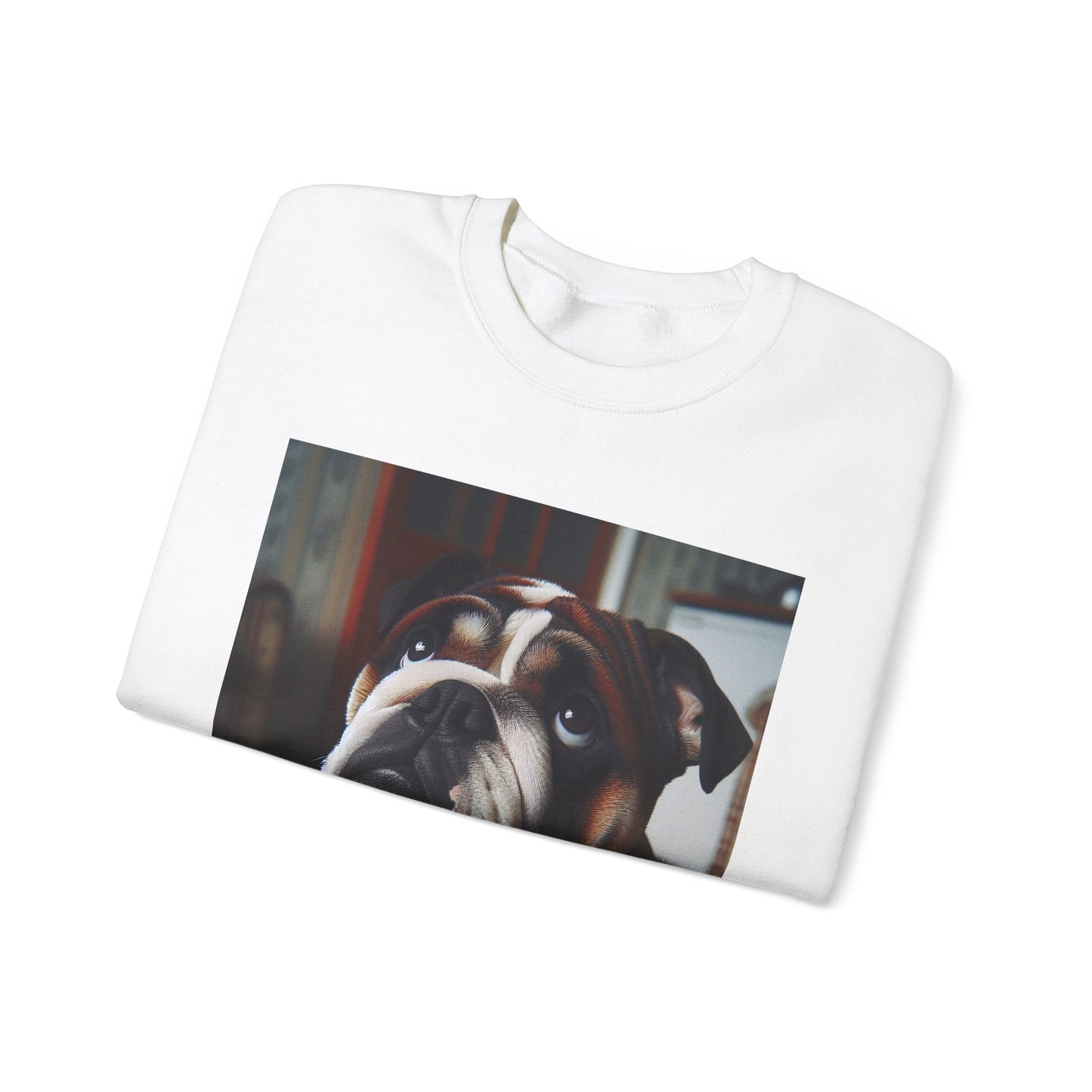 Adorable Bulldog Sweatshirt: Cozy Dog Lover Gift, Pet-Inspired Apparel, Cute Crewneck for Any Occasion, Unisex Sweatshirt, Perfect for