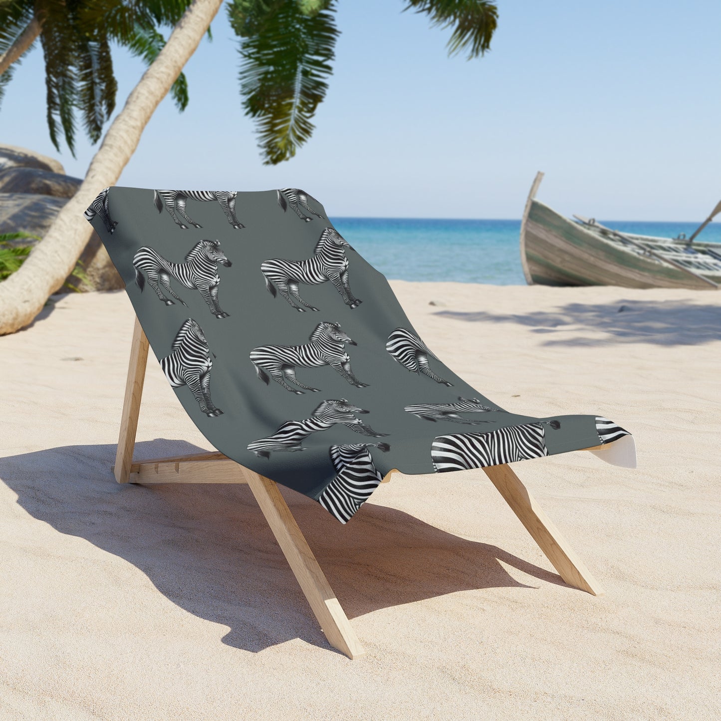 Zebra Beach Towel - Perfect for Summer Days & Pool Parties